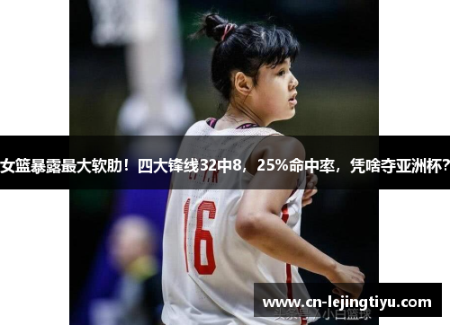 女篮暴露最大软肋！四大锋线32中8，25%命中率，凭啥夺亚洲杯？